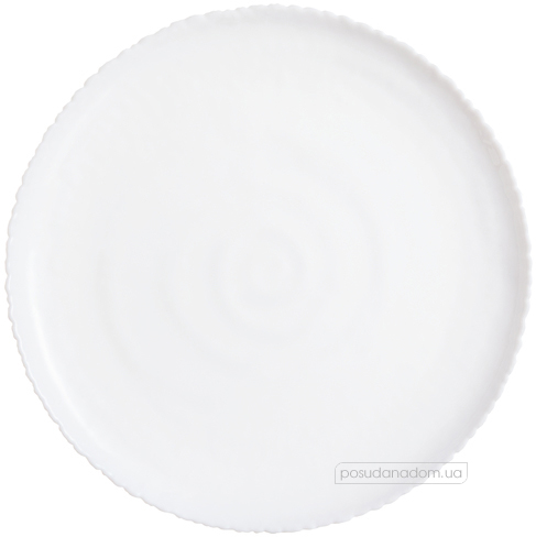 Тарілка обідня Luminarc P8823 AMMONITE WHITE 26 см