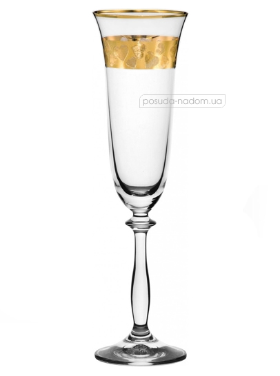 Набір бокалів для шампанського Bohemia 40600/Q8184/190 Angela 190 мл