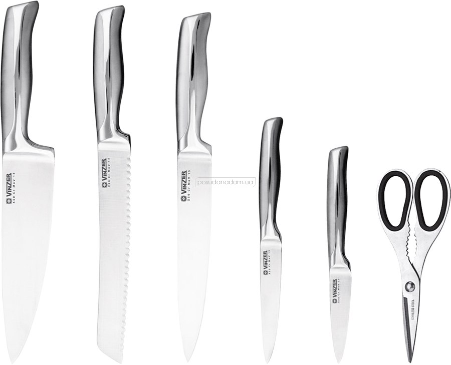 Набор ножей Vinzer 89120 (69120) SUPREME, каталог