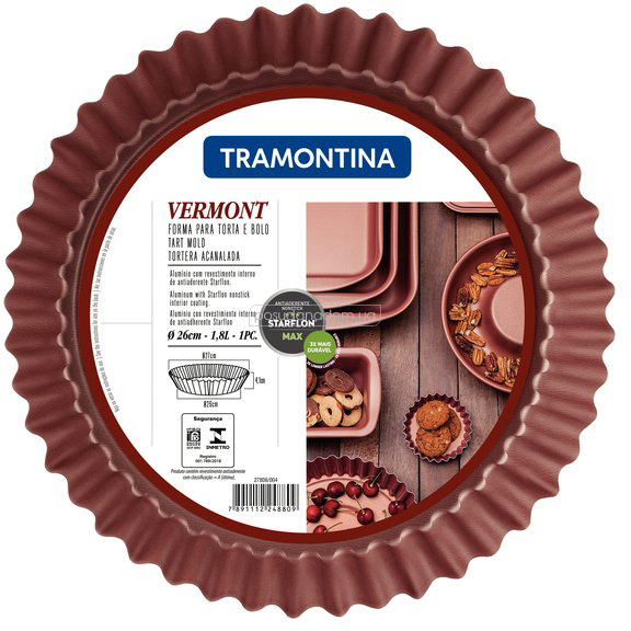 Форма Tramontina 27806/004 VERMONT, каталог