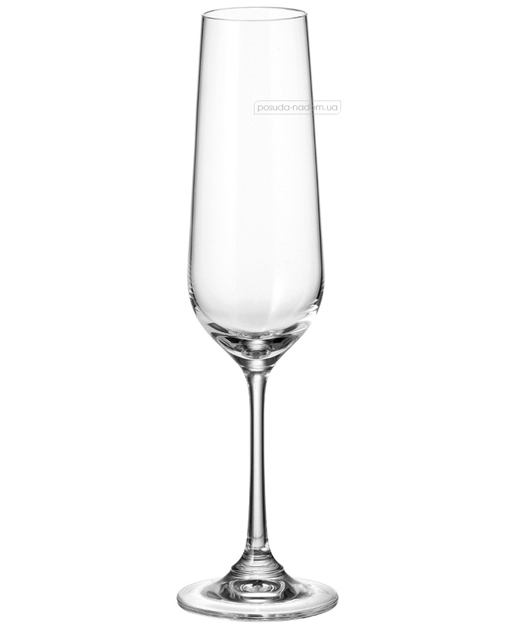 Набір бокалів для шампанського Bohemia 1SF73/00000/200 Dora Strix 200 мл