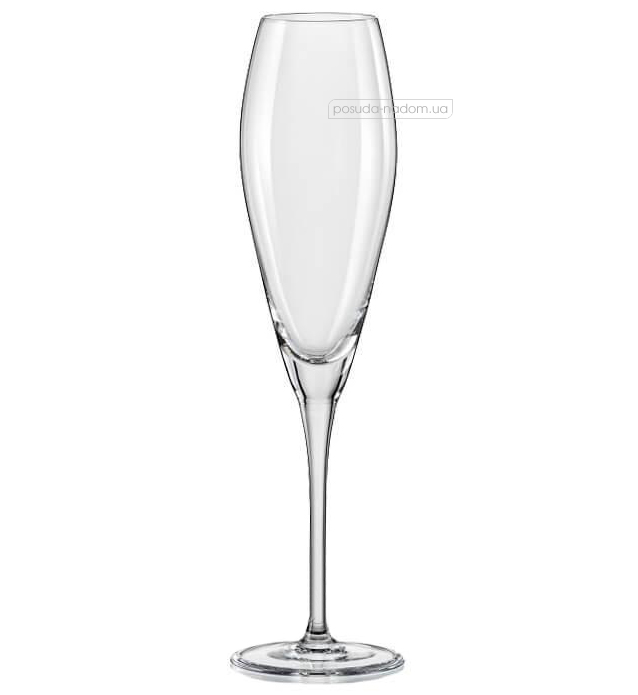 Набір бокалів для шампанського Bohemia 40817/220 Bravo 220 мл