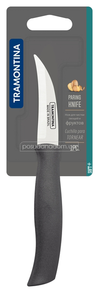Нож шкуросьемный Tramontina 23659/163 SOFT PLUS 7.6 см, недорого