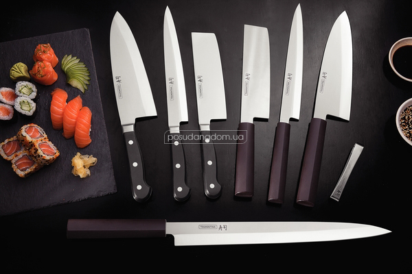 Нож для суши Tramontina 24028/007 SUSHI GOLD Nakiri 17.8 см