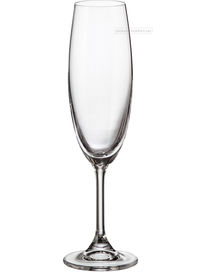 Набор бокалов для шампанского Bohemia 4S415/00000/220/2 Klara 220 мл