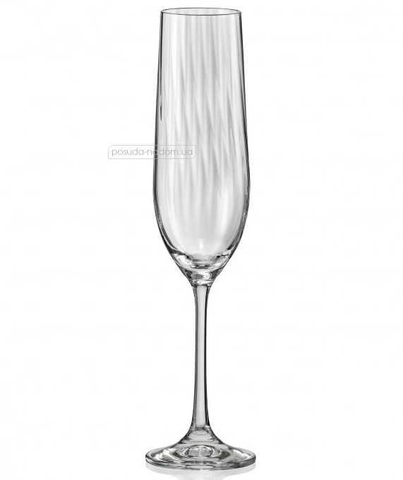 Набор бокалов для шампанского Bohemia 40729/00000/190 Waterfall Clear 190 мл