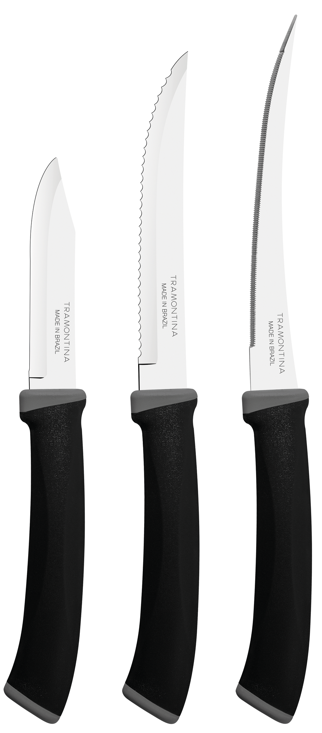 Набір ножів (стейк,томат,овоч) TRAMONTINA 23499/077 FELICE 12.5x12.7x7.6 см