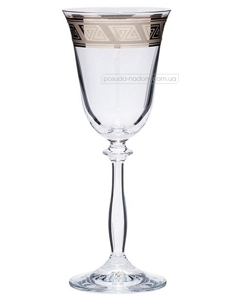 Набір бокалів для вина Bohemia 40600-378805-185 Angela 190 мл