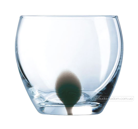 Набір склянок Luminarc e5232 Drip Black 310 мл
