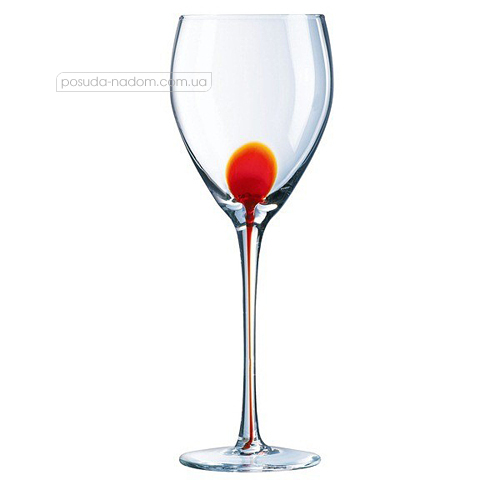 Набір келихів для вина Luminarc C9256 Drip Red 350 мл