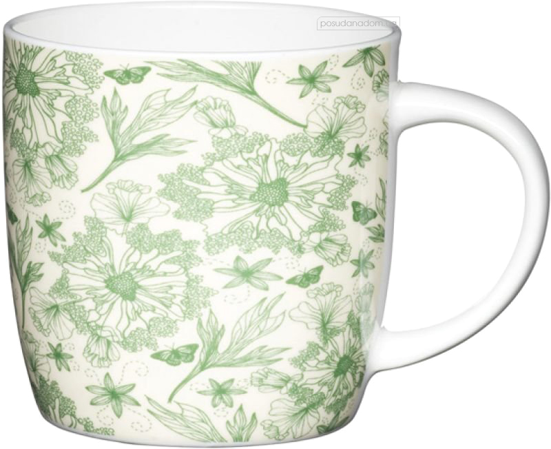 Чашка для чая Kitchen Craft KCMBAR134 Botanical Leaf Kitchen Craft 420 мл