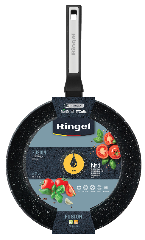 Сковорода RINGEL RG-1145-24 Fusion 24 см в ассортименте