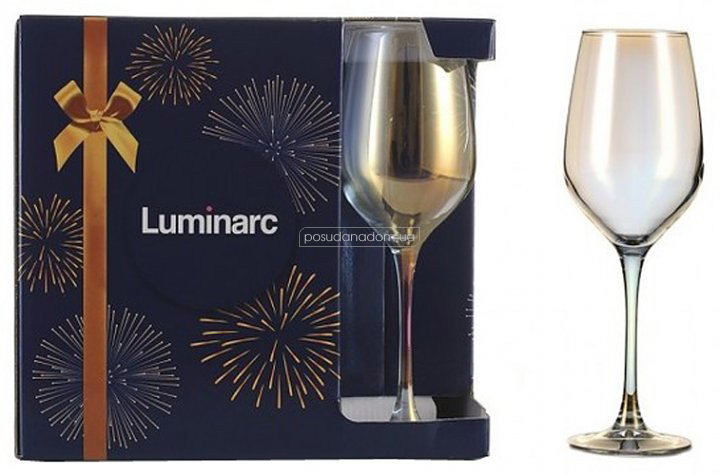 Набор бокалов Luminarc 1637P Селект Золотистый хамелион 270 мл