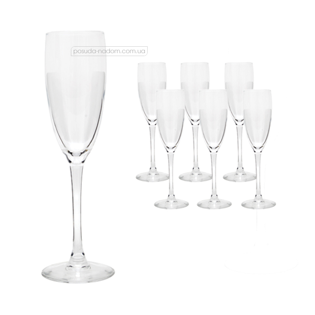 Набор бокалов для шампанского Luminarc 53146 Signature 170 мл