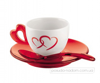 Набір чашок кавових Guzzini PN-14471 Love 120 мл