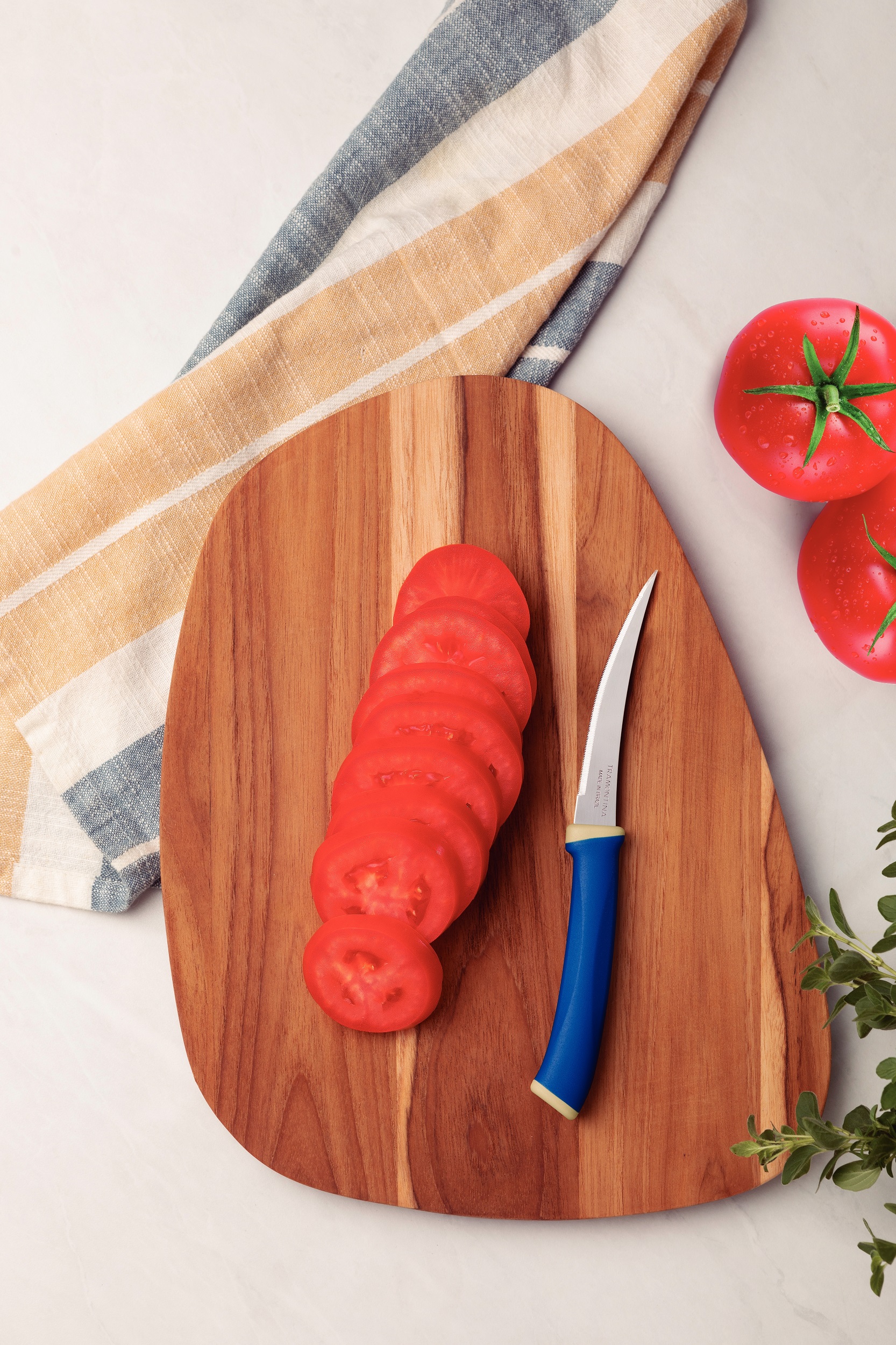 Набор ножей с зубчиками для помидоров овощей и фруктов TRAMONTINA 23495/214 FELICE, цена
