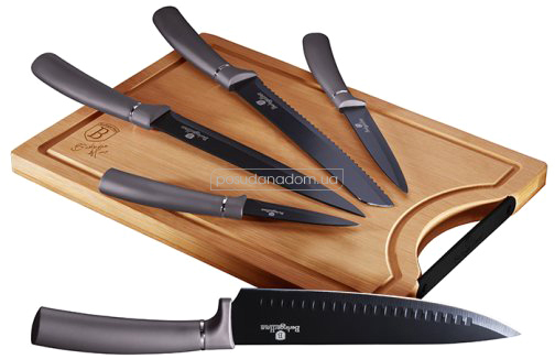 Набор ножей Berlinger Haus 2567-BH SHINY BLACK