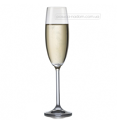 Набір бокалів для шампанського Bohemia 40445-220 Maxima 220 мл