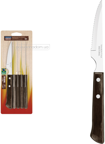 Набір ножів для стейку Tramontina 21109/694 Barbecue POLYWOOD