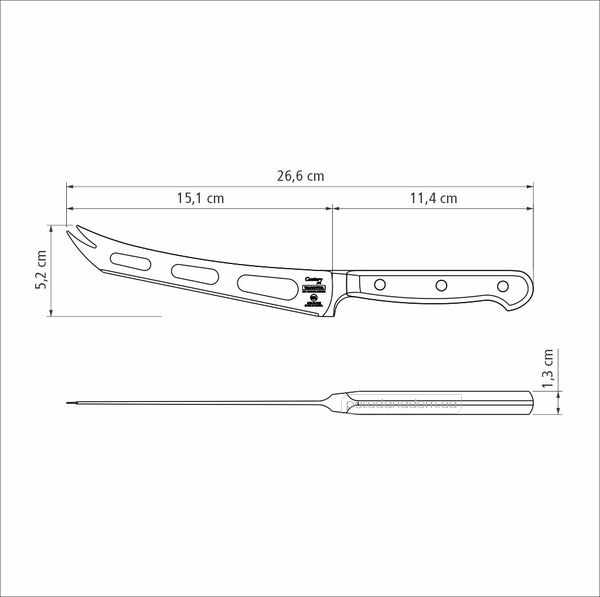Ніж для сиру Tramontina 24049/106 CENTURY 15.2 см, недорого
