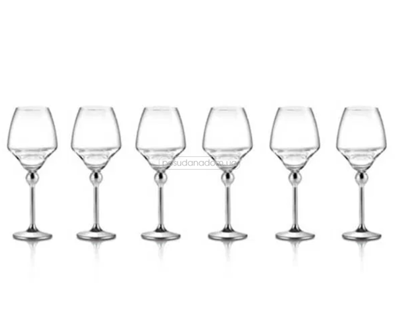 Набор бокалов для вина с металлическими ножками Zepter LS-023-1, каталог