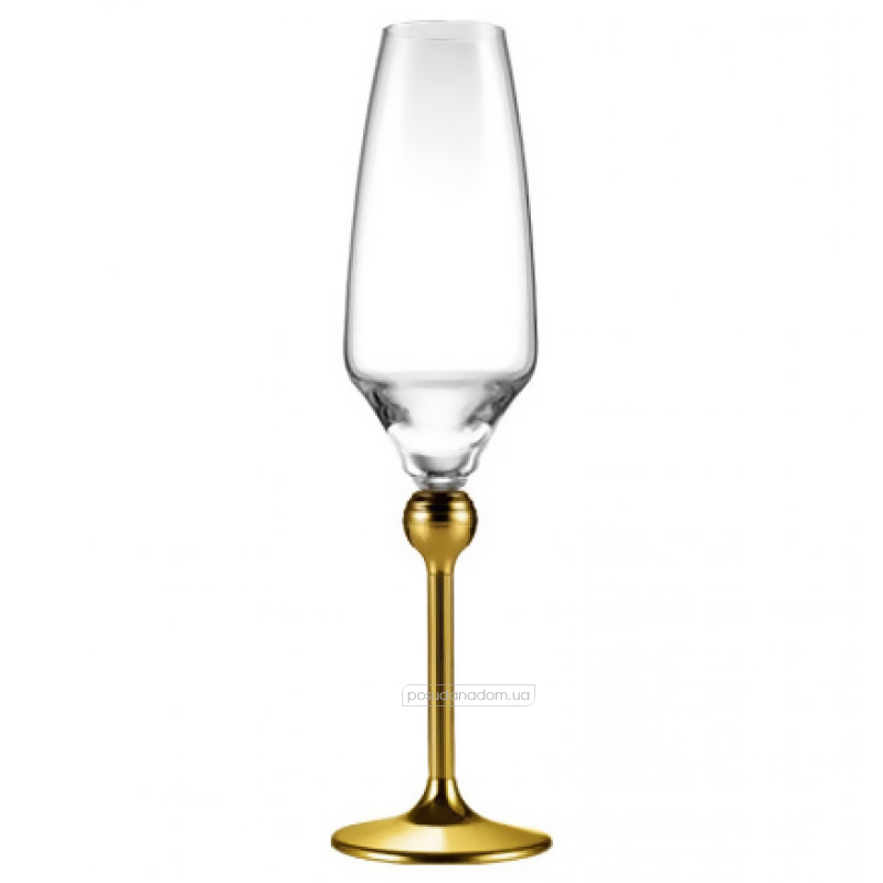 Набор бокалов для вина с металлическими ножками Zepter LS-023-3-DG