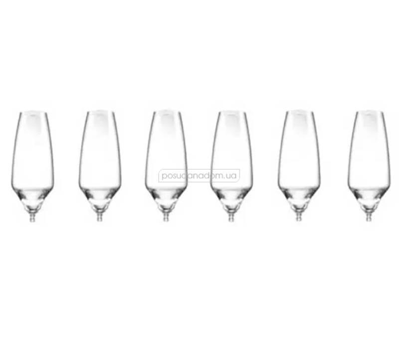 Набор бокалов для шампанмкого без ножек Zepter LS-023-6, каталог