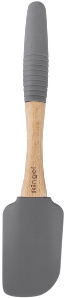 Лопатка силіконова з деревяною ручкою Ringel RG-5128/1 Grey line, каталог
