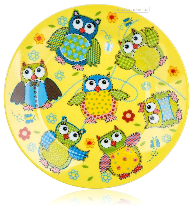 Тарілка десертна Banquet 60301004 Owls 20 см