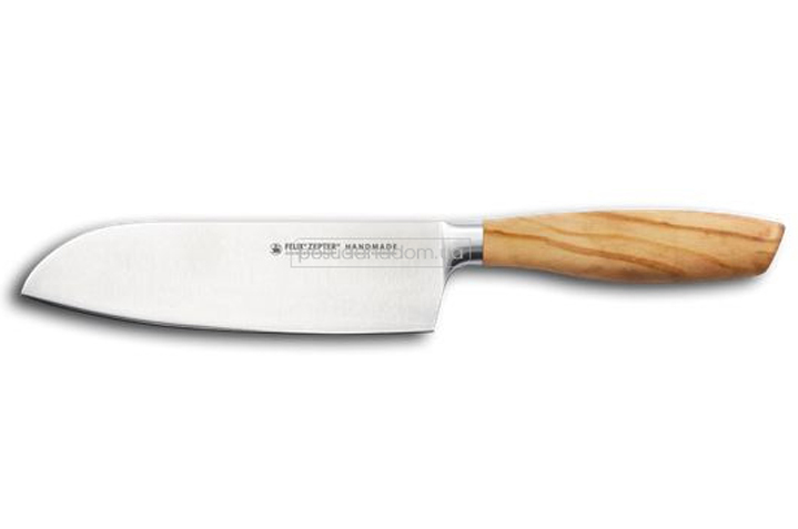 Нож Santoku Zepter KSO-016 Size S Olive 16 см