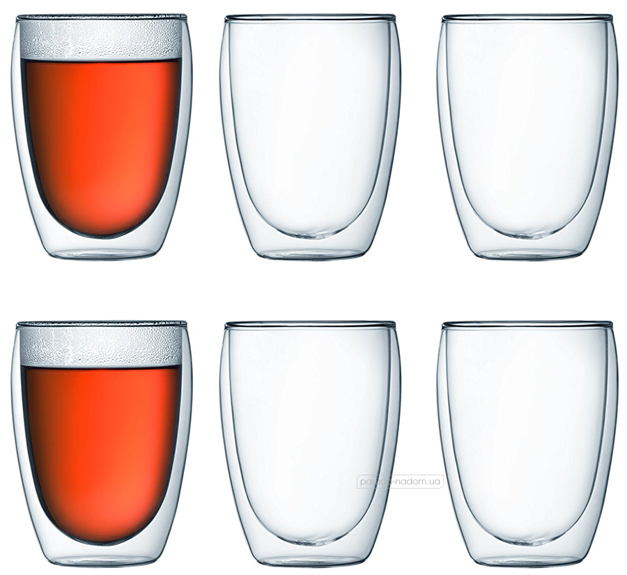 Набір склянок із подвійними стінками Bodum 4559-10-12 350 мл