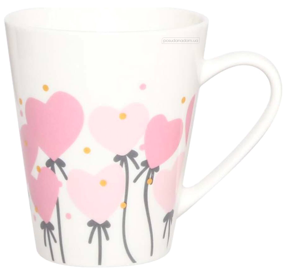 Чашка для чая, кофе Fiora 51617271 Romantique Balloons 320 мл