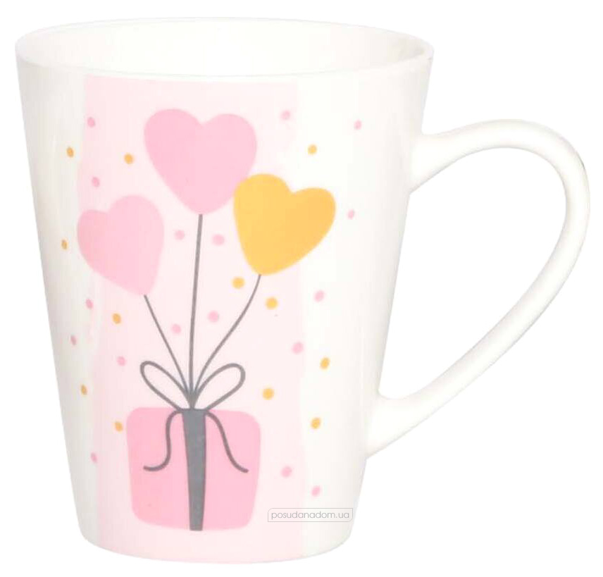 Чашка для чая, кофе Fiora 51617273 Romantique Gift 320 мл