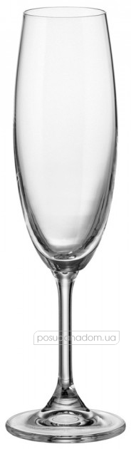 Набір бокалів для шампанського Bohemia 4S41500000220 Klara 220 мл