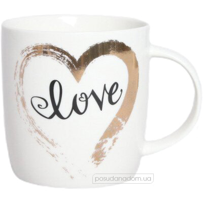 Чашка для чаю, кава Fiora 51617290 Love 360 мл