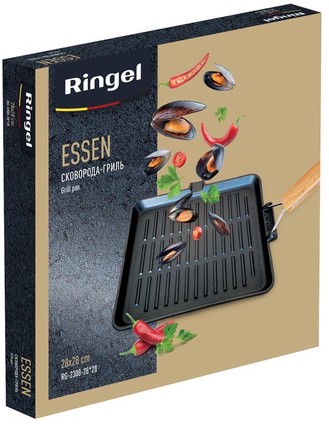 Сковорода гриль RINGEL RG-2308-28*28 Essen 28 см