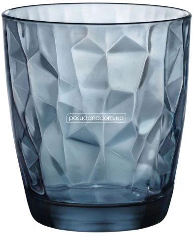 Набір склянок Bormioli Rocco 350220M02321990 DIAMOND OCEAN BLUE 300 мл