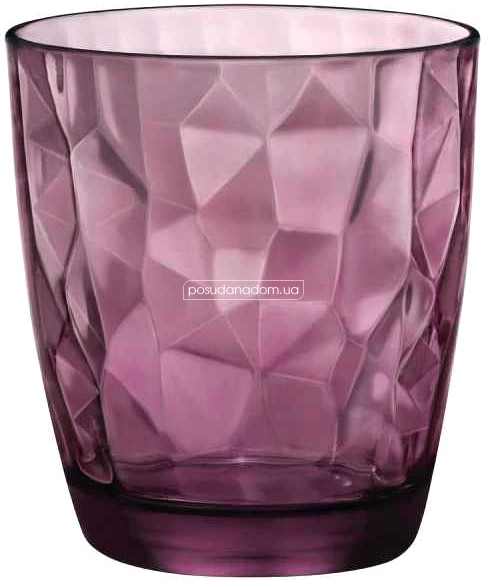 Набір склянок Bormioli Rocco 350230M02321990 PURPL Diamond Rock 300 мл
