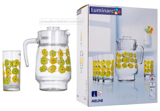 Набір для напоїв Luminarc L2419 MELINE 1.6 л