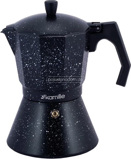 Гейзерна кавоварка Kamille KM-2513MR 0.45 л в ассортименте