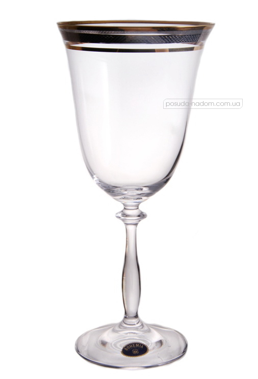 Набір бокалів для вина Bohemia 40600-44727-450 Angela 450 мл