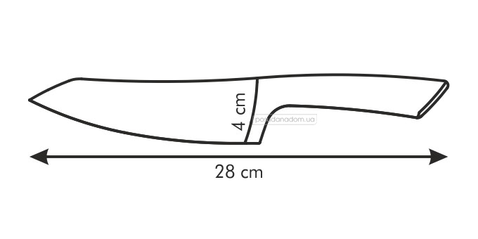 Нож с керамическим лезвием Tescoma 884584 AZZA 15 см, каталог