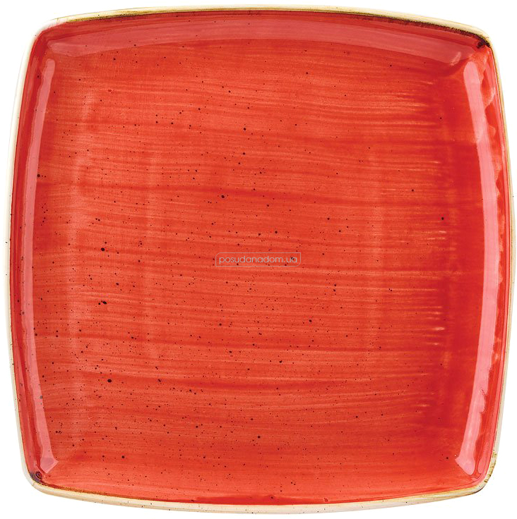 Тарелка обеденная Churchill SBRSDS101 Stonecast Berry Red 26.8 см