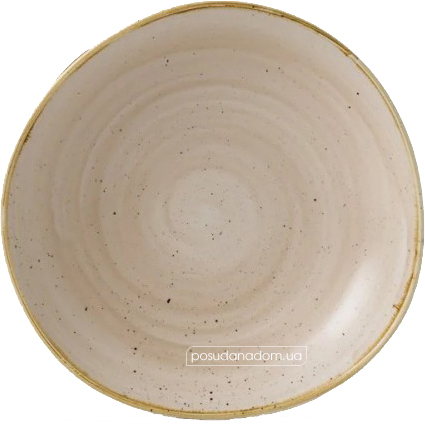 Тарелка суповая Churchill SNMSOGB11 Stonecast Nutmeg Cream 25.3 см