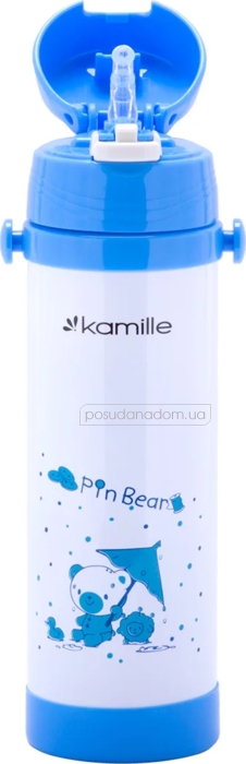 Термопляшка дитяча Kamille KM-2086 0.5 л в ассортименте