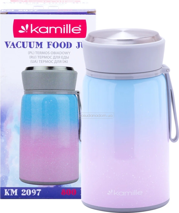 Термос харчовий Kamille KM-2097 0.8 л в ассортименте