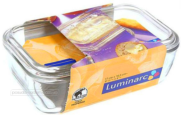 Масленка Luminarc 60118 Transparent