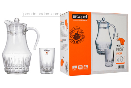 Комплект для напитков Arcopal L4985 LANCIER 1.8 л