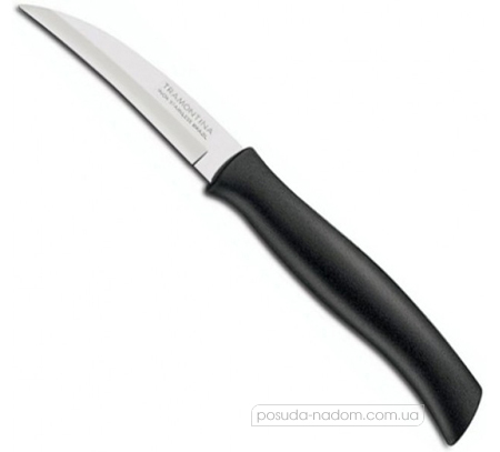 Нож для очистки Tramontina 23079-103 ATHUS black