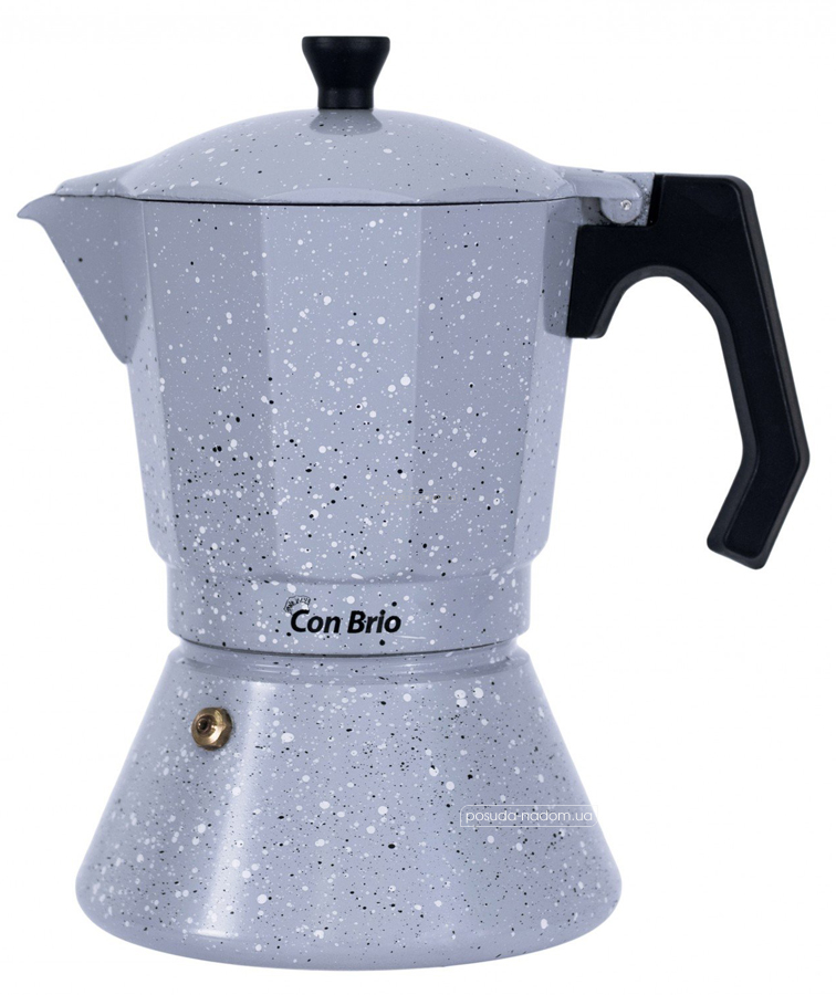 Гейзерная кофеварка Con Brio 6709-CB 0.4 л